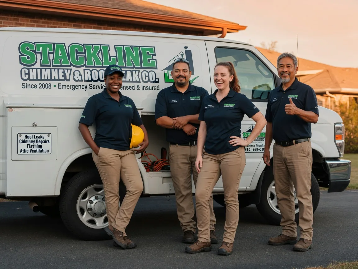 Chimney flashing repair company in Woodson, AR